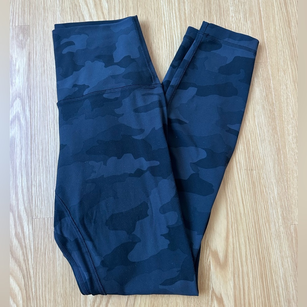 Lululemon Align Black Camo Leggings 25”